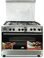 فرن غاز دانسات 90×60 استيل تركي - DAN90 GOS