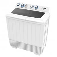 غسالة فالكون حوضين - 18 كيلو - ابيض -FL818TW