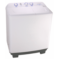 غسالة يونكس 7 كيلو حوضين - ابيض - OMR70M