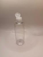 عبوة 250 مل قطر 24 اسطوانية شفاف مع الغطاء قلاب 24...