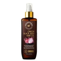 زيت شعر من بذور البصل الاسود من واو 200 مل