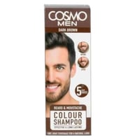 كوزمو شامبو صبغة اللحية والشارب بني داكن 180 مل