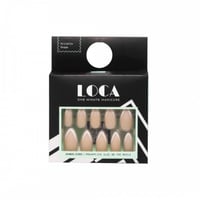 أظافر صناعية لصق ذاتي - فرنسي شكل ستيليتو 24 قطعة...