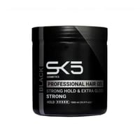 جل تصفيف الشعر لتثبيت قوي SK5 أسود 1000مل