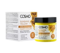 صبغة شعر شبه دائمة خالي من الأمونيا لون اصفر 15 غس...