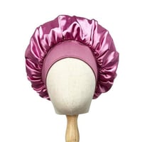 قبعة ساتان للشعر لون عشوائي