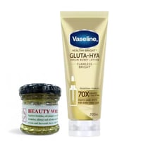 تفتيح البشرة وتوحيد اللون: لوشن فازلين وكريم دالفو...