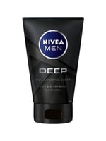 غسول الوجه واللحية المعزز بالكربون الأسود من نيفيا...