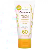 مرطب واقي شمس للوجه مع عامل حماية من افينو 60 مل