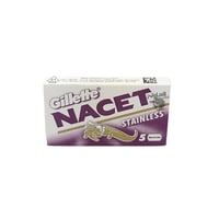 جيليت ناسيت شفرات حلاقة بشفرة مزدوجة قطعتين