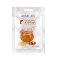موند سب قناع القدمين بالعسل واللوز مغذي للقدمين -...