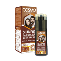 كوزمو شامبو صبغة للشعر لون بنى داكن 180 مل
