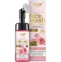 واو سكين ساينس غسول الوجه بالورد الهيمالايا لتنقية...