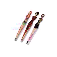 ملقاط حواجب جانبية منقوشة 037 من ناسيتا