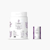 فوط استخدام مرة واحدة 50*100 من لافا 50 قطعه