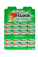 جيليت - موس حلاقة سفن او كلوك 5x20