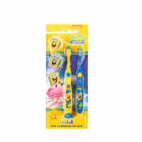 فرشاة أسنان للأطفال سبونج بوب مع غطاء كولجيت العدد...