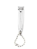 تيتانيا مقص اظافر فضي صغير مع سلسة