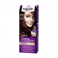 صبغة شعر باليت انتنسف كولور كريم لون باذنجاني كثيف