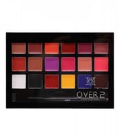 باليت احمر شفاه الاحترافية من ميك اوفر22