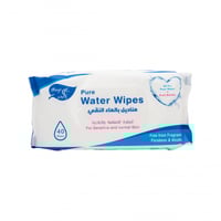 مناديل مبللة بالماء النقي للبشرة الحساسة من العراي...