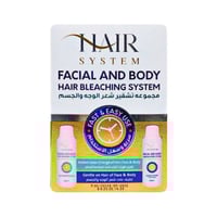 هير سيستم - مجموعة تشقير شعر الوجه والجسم