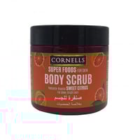 سنفرة تفتيح وتبييض الجلد بخلاصة الحمضيات كورنيلز س...