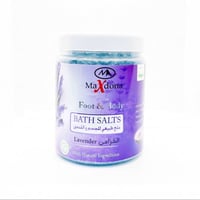 ملح طبيعي للجسم والقدمين بالخزامى 1000ml