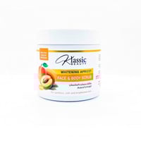 مقشر ومبيض بالمشمش للوجه والجسم كلاسيك بيوتي 500مل