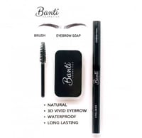 صابونة الحواجب باللون البني المتوسط من بانتي