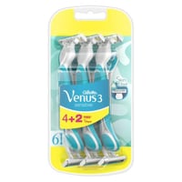 فينوس شفرة حلاقة نسائية البشرة الحساسة 4+2 مجانا -...