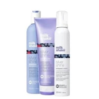 مجموعة ميلك شيك سيلفر شاين للشعر الأشقر