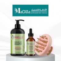 مجموعة ميلي لكثيف الشعر شامبو ميلي وزبت ميلي + فرش...