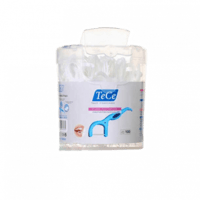 تي سي اعواد وخيط اسنان حريري - 100 عود