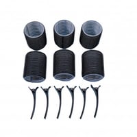 لفافات شعر الحجم الوسط 4 قطع