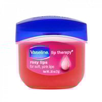 مرطب ومعالج الشفاه الوردي ليب روزي من فازلين 7ج