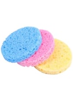 اسفنجات صنفرة وتنظيف للوجه قطعتين لون عشوائي