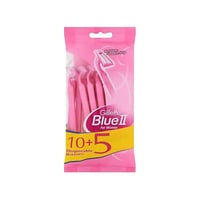 شفرات حلاقة نسائية جيليت بلو 2 مع شريط مرطب - 5+2