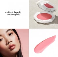 فنتي بيوتي احمر خدود كريمي petal poppin 02