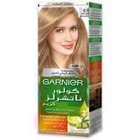 صبغة غارنييه كولور ناتشرلز - 8.11 أشقر فاتح رمادي...