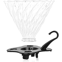 دوبيو - مجموعة تحضير القهوة بالتنقيط V60 مع مطحنة...