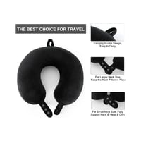 لينجي - وسادة رقبة على شكل حرف U من الميموري فوم