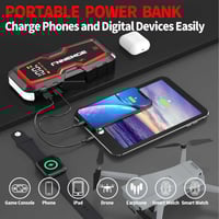 جهاز تشغيل بطارية السيارة بكيبل توصيل بتيار 5000 أ...