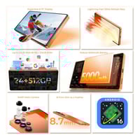 اوكيتيل - هاتف C66, بسعه 256 جيجا, الرام 8+16, 4G,...