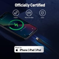 جودا - سلك سيليكون تايب سي الى لايتنينق سيليكون بق...