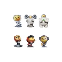 بيسوس - صندوق مفاجأة مجسمات فريق الأسود تجربة عشوا...