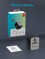 راف باور - فيش السفر العالمي 4 في 1 بقوة 25 واط من...