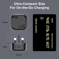 جودا - شاحن جداري فولت بود بقوة 30 واط بمنفذ تايب...