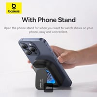 بيسوس - قاعدة تبريد وشحن لاسلكي للجوال ماج برو - ا...