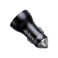 بيسوس - شاحن سيارة 60w بمنفذ تايب سي + منفذ يو اس...